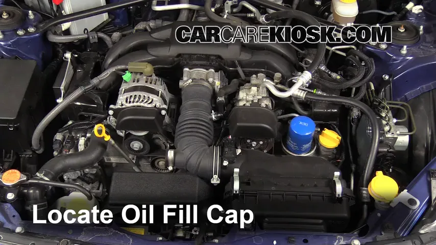 2013 Subaru BRZ Limited 2.0L 4 Cyl. Aceite
